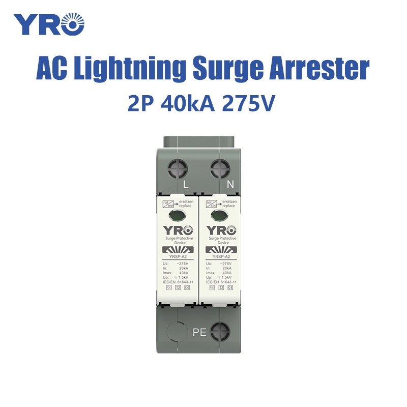 2 পি 20-40ka 275V এসি এসপিডি
