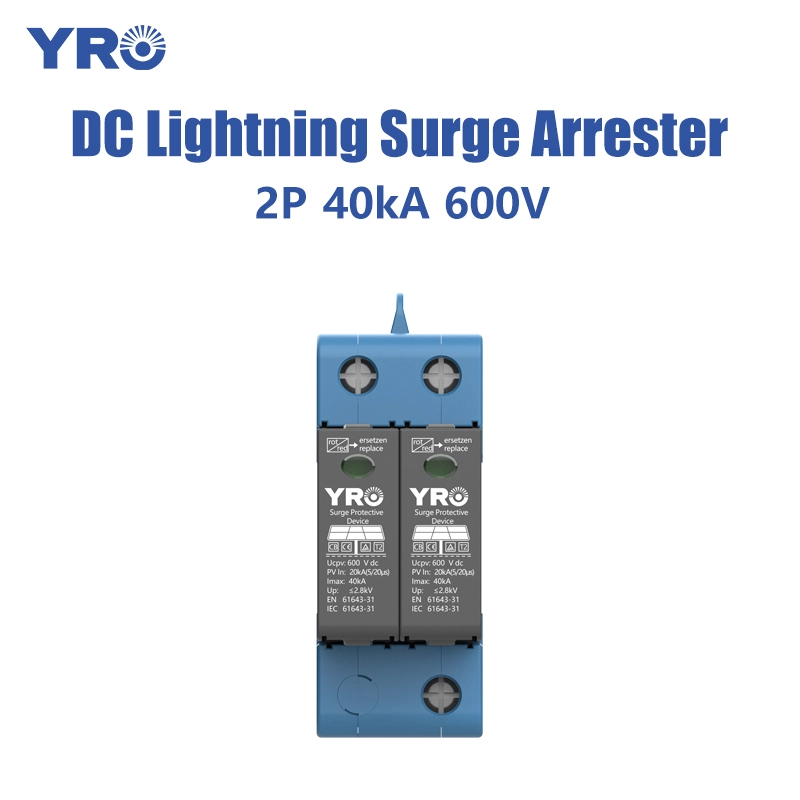 2 পি 20-40ka 600v টি 2 ডিসি এসপিডি