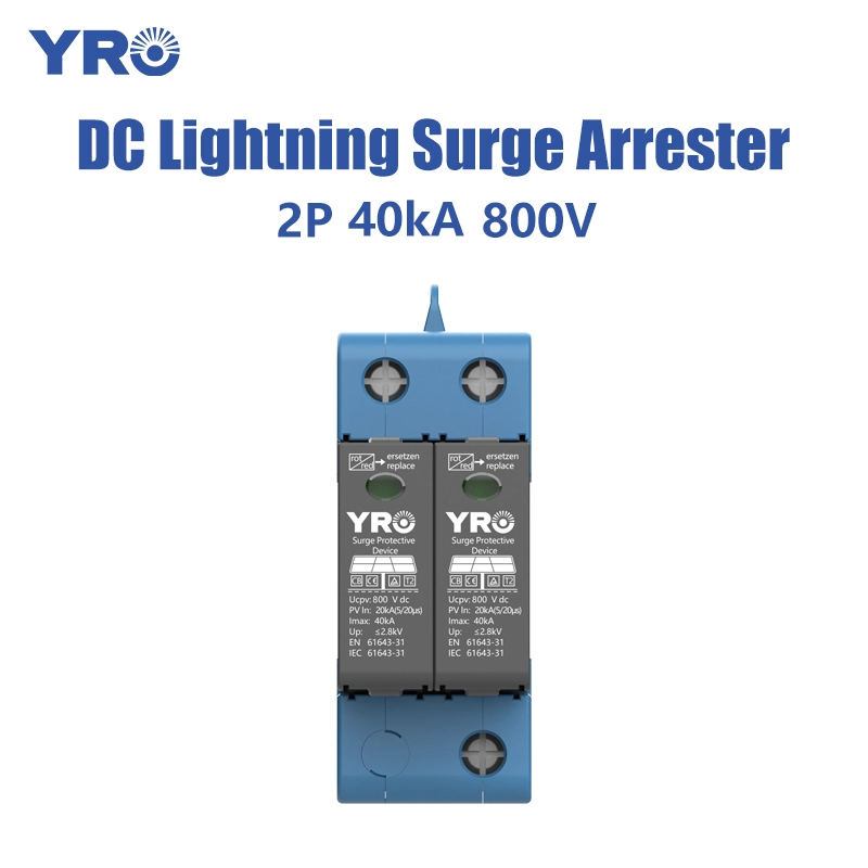 2 পি 20-40ka 800v টি 2 ডিসি এসপিডি