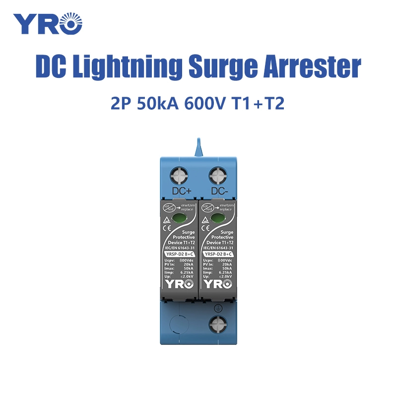2 পি 20-50ka 6.25ka 800V টি 1 টি 2 ডিসি এসপিডি