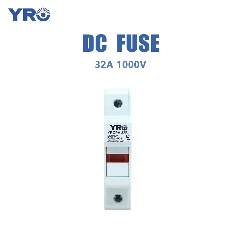 32a 1000V ডিসি ফিউজ হোল্ডার সূচক আলো সহ