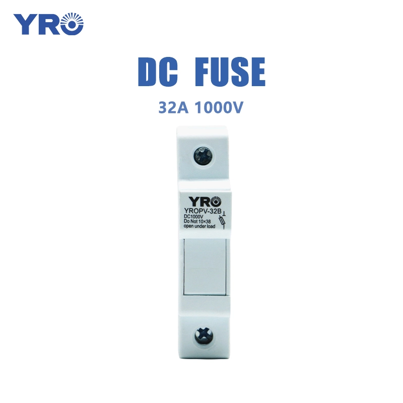 32A 1000V ডিসি ফিউজ হোল্ডার সূচক আলো ছাড়াই