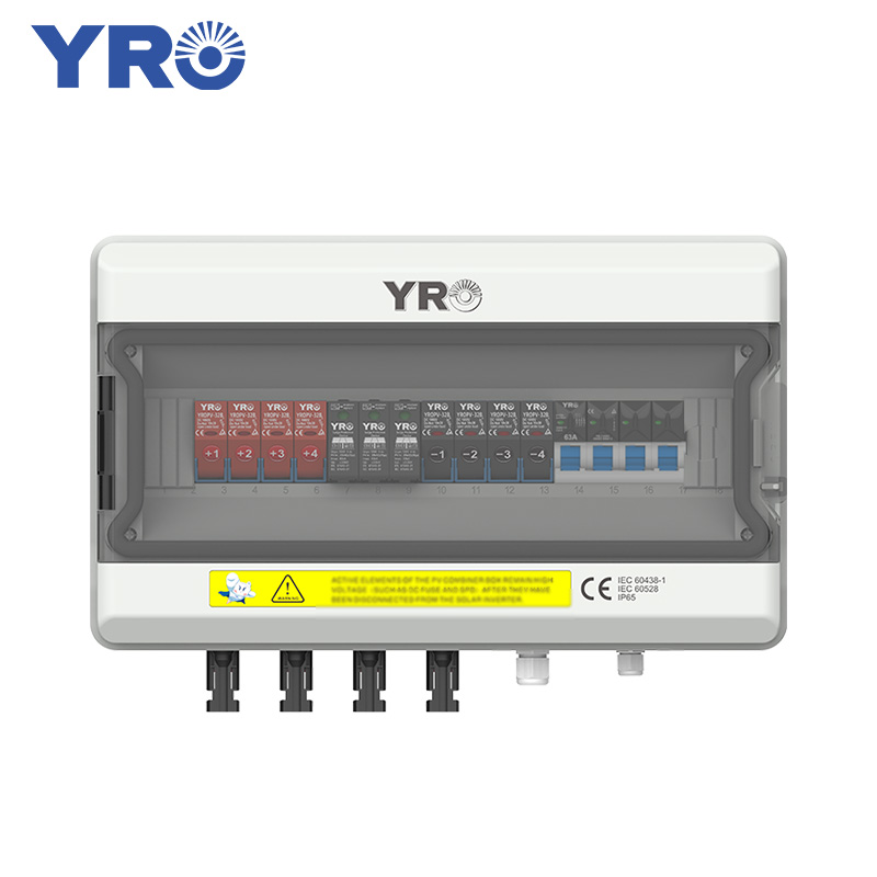 4 ইন 1 আউট 1000V ডিসি সোলার ডিস্ট্রিবিউশন বক্স