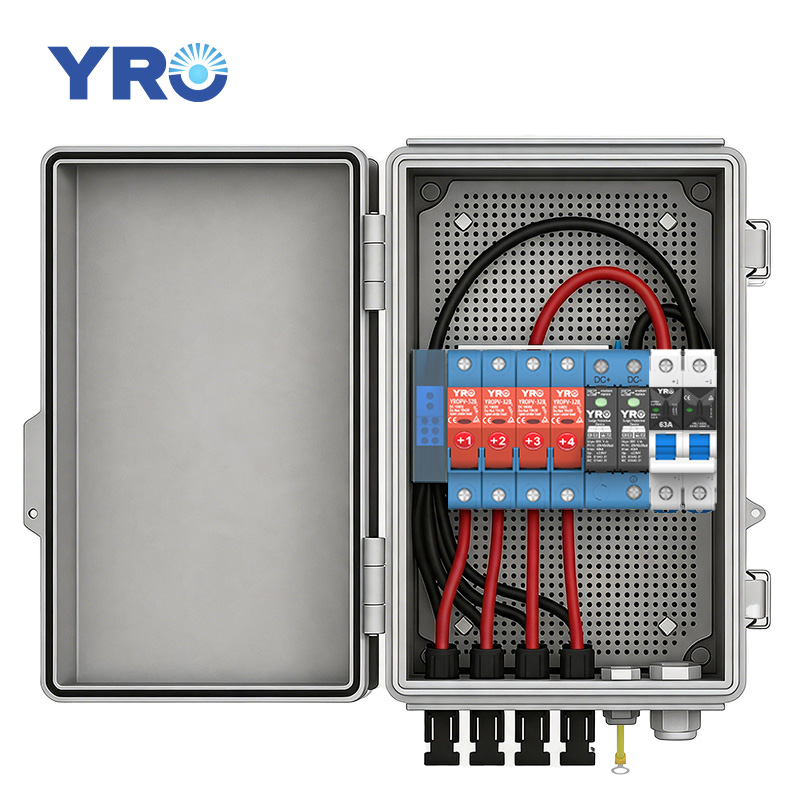 4 ইন 1 আউট 500V DC ABS ডিস্ট্রিবিউশন বক্স