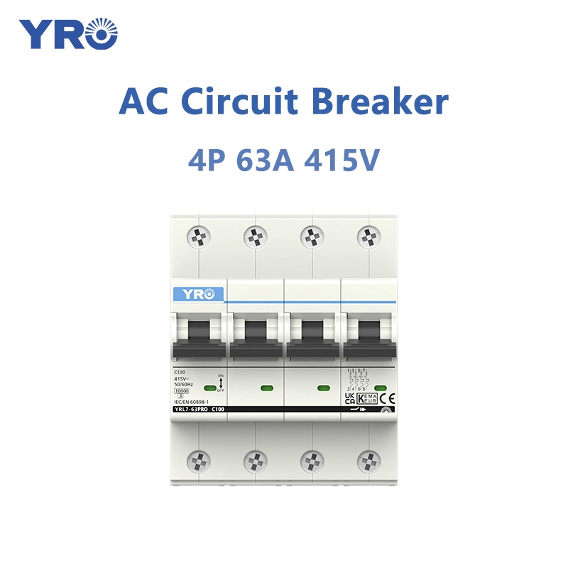 4 পি 50-63A 415V সার্কিট ব্রেকার প্রো